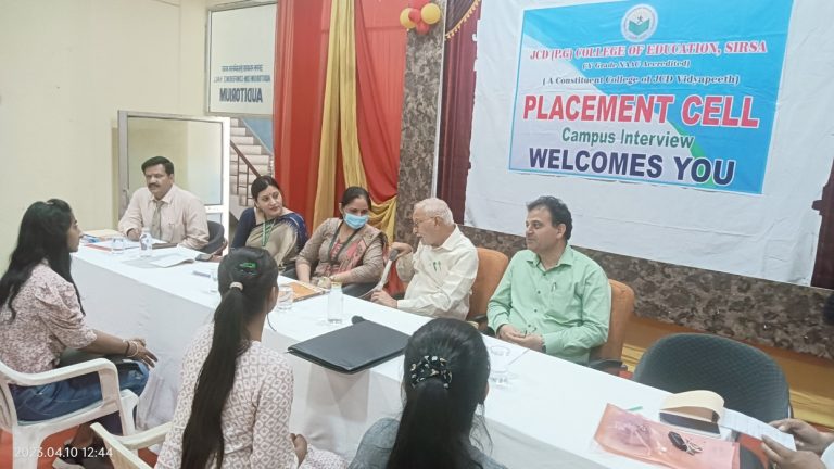 placement-drive-for-students-jcd-pg-college-of-education