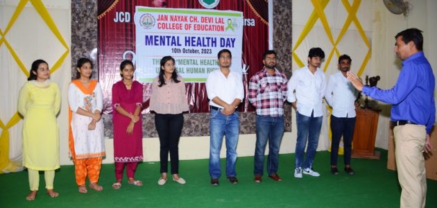 Lecture on Mental Health Day3